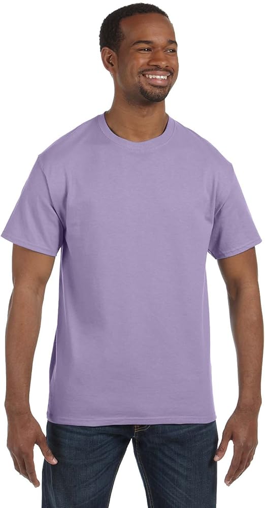 Hanes TAGLESS T-Shirt, Small, Lavender