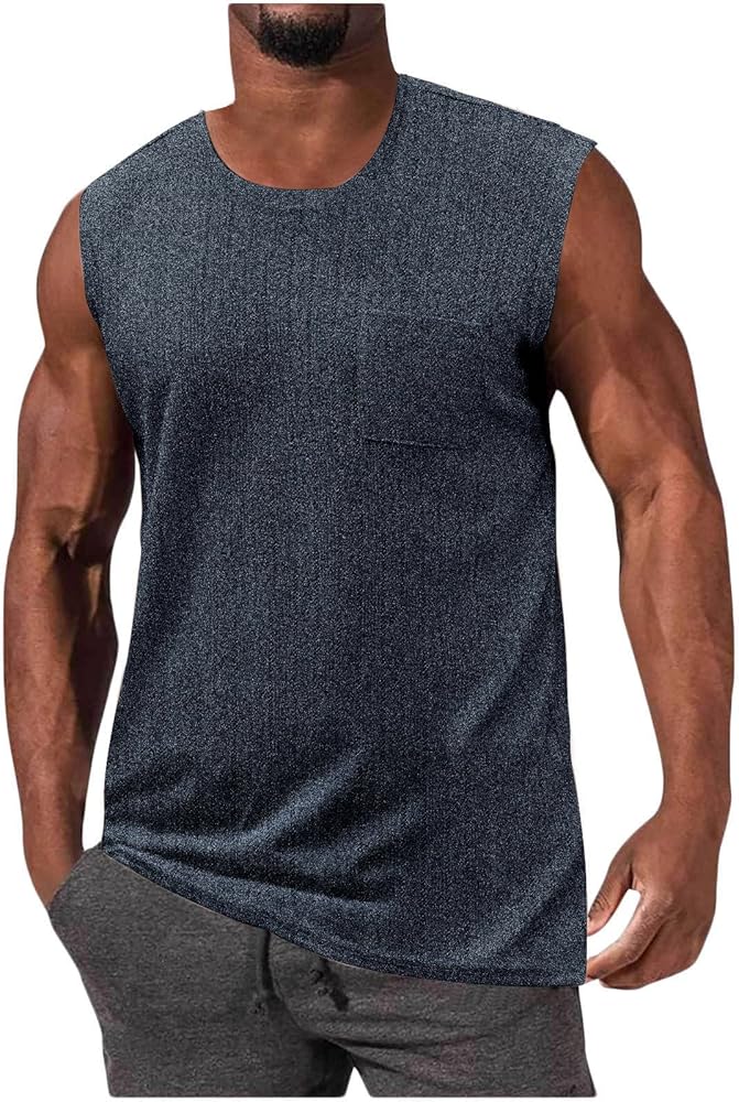 Tank Tops Men Vest Top Casual T Shirt Solid Color Hooded Hoodie White Shirt Mens Tank Tops Cotton Beach Tank Tops