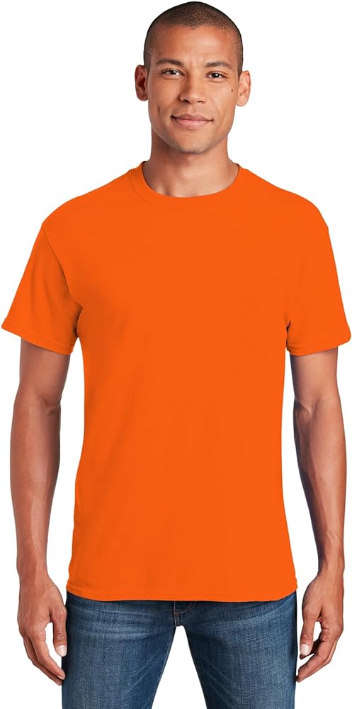 Heavy Cotton 100% Cotton Tshirt (G500) Orange, S