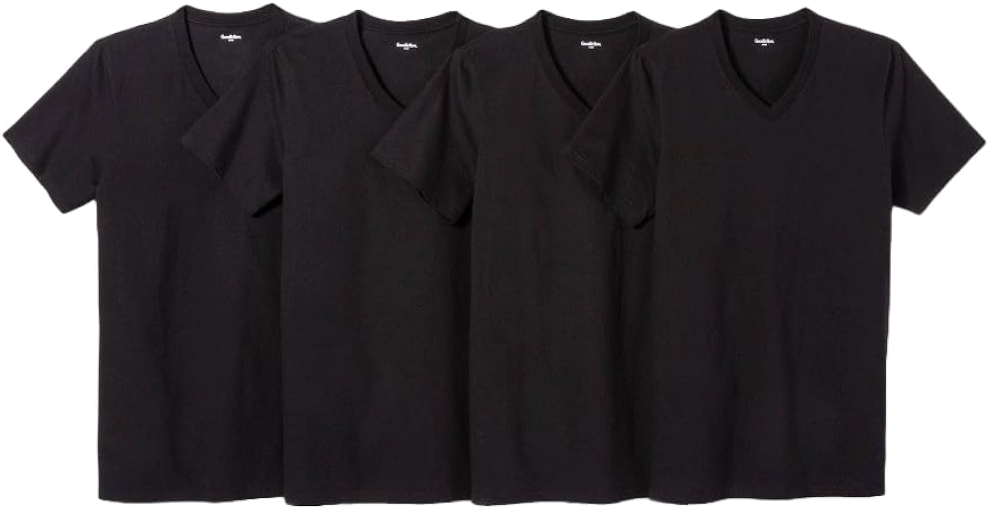 Goodfellow & Co Men's 4pk V-Neck T-Shirt