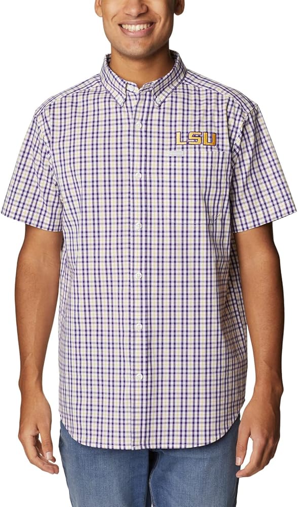 Columbia Men's Collegiate Rapid Rivers Short Sleeve Shirt