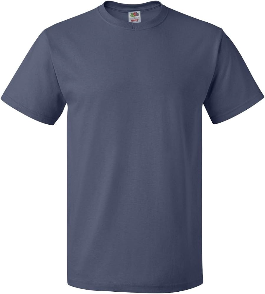 Fruit Of The Loom Men's Seamless Lightweight T-Shirt, Denim, X-Large