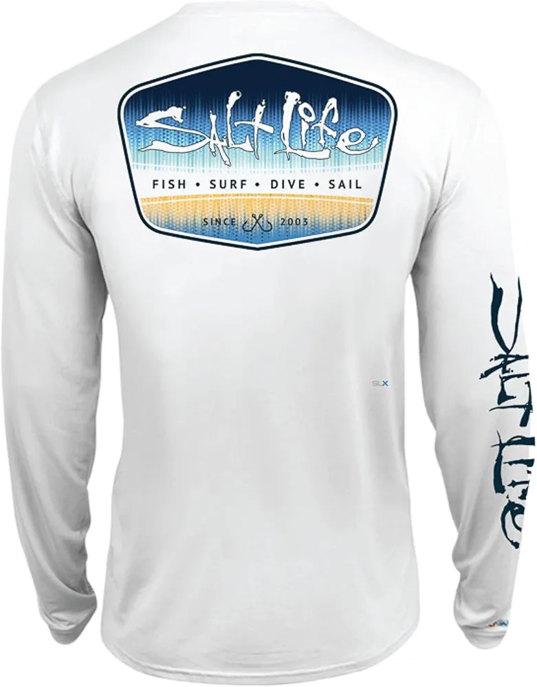 Salt Life Men's Standard Tuna Brigade Long Sleeve Performance Shirt