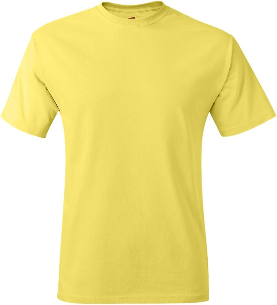 Hanes 6.1 oz. Tagless T-Shirt (5250T) Yellow, L