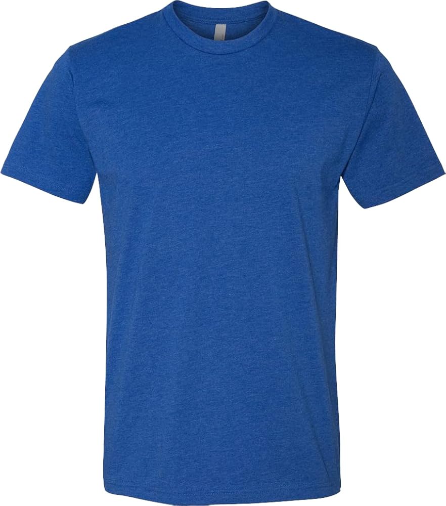 Next Level Apparel Next Level Mens Premium Fitted CVC Crew Tee Royal(1pck) Large