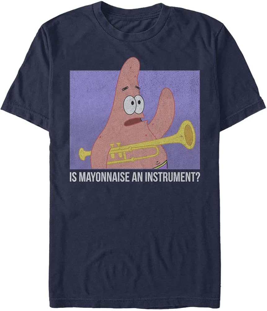 Nickelodeon Men's Big & Tall Mayonnaise T-Shirt