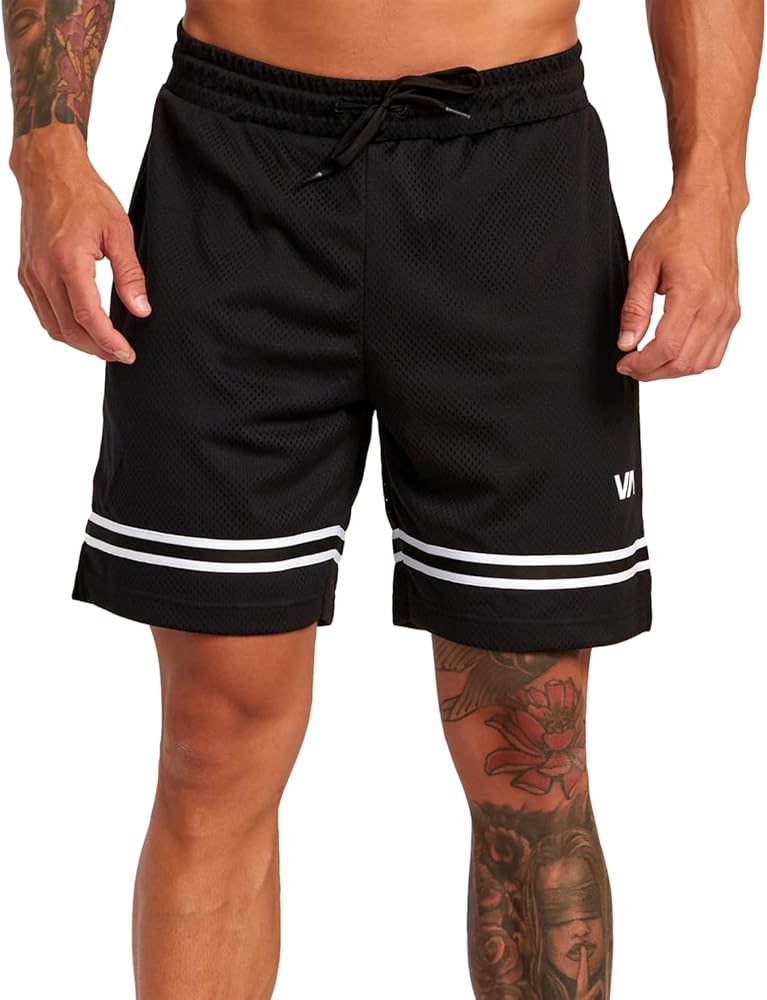 RVCA Mens Sport 18" Athletic Breathable Active Shorts