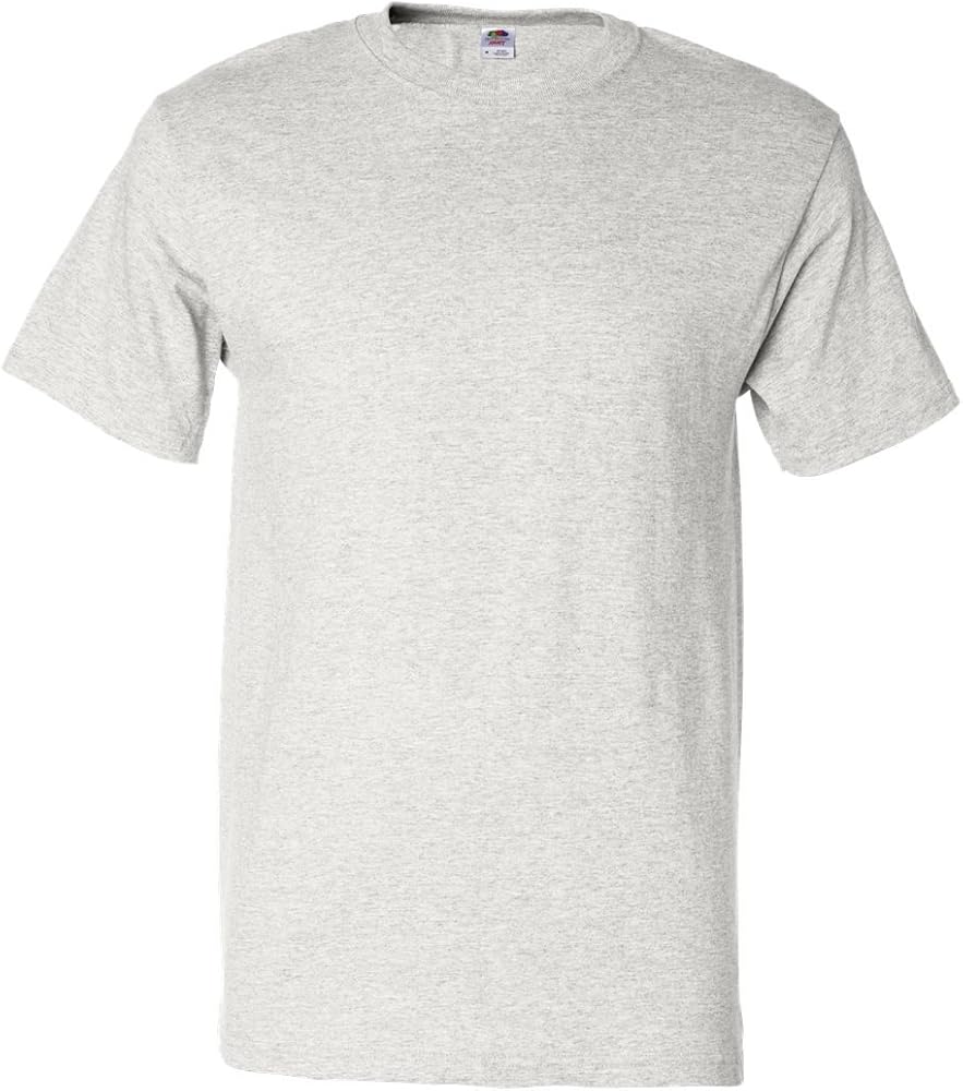 mens 5 oz. 100% Heavy Cotton HD T-Shirt(3931)-ASH-3XL-6PK