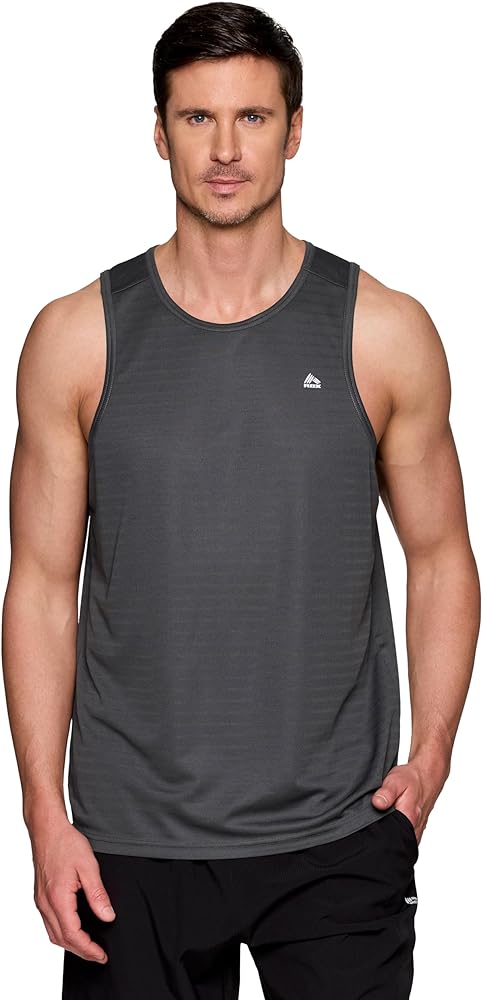 RBX Active Men's Lightweight Quick Dry Performance Sleeveless Muscle Tee