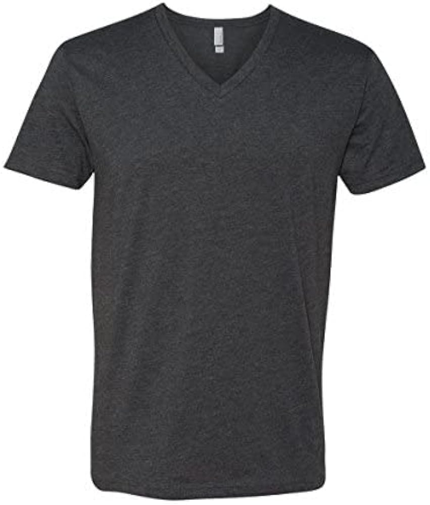 Next Level 6240 Premium CVC V-Neck Tee Charcoal X-Large