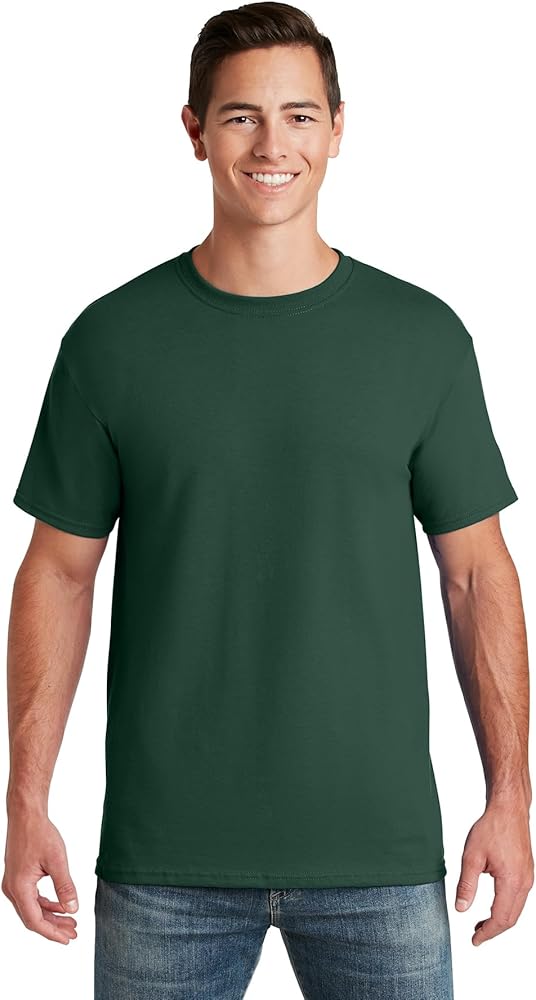 Jerzees 29 50/50 Adult Short-Sleeve Tee - Forest Green - Medium