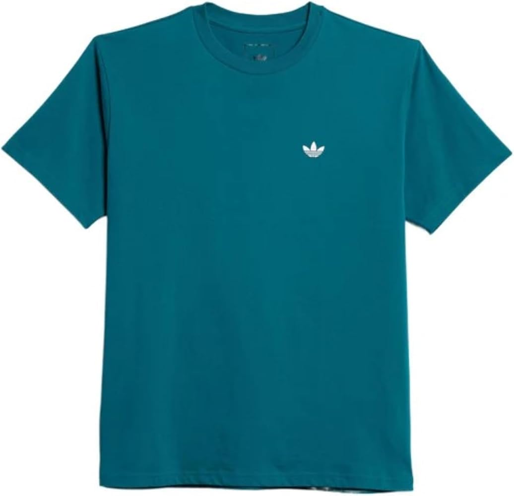 adidas Originals Skatboarding 4.0 Logo Tee Gender Neutral, Legacy Teal/White