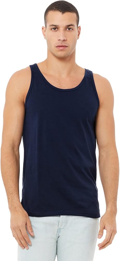 Bella + Canvas Unisex Jersey Tank 2XL NAVY