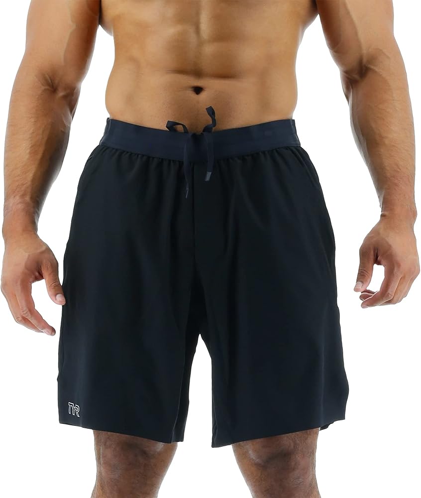 TYR Men's Athletic Performance Workout Lined Short 7"