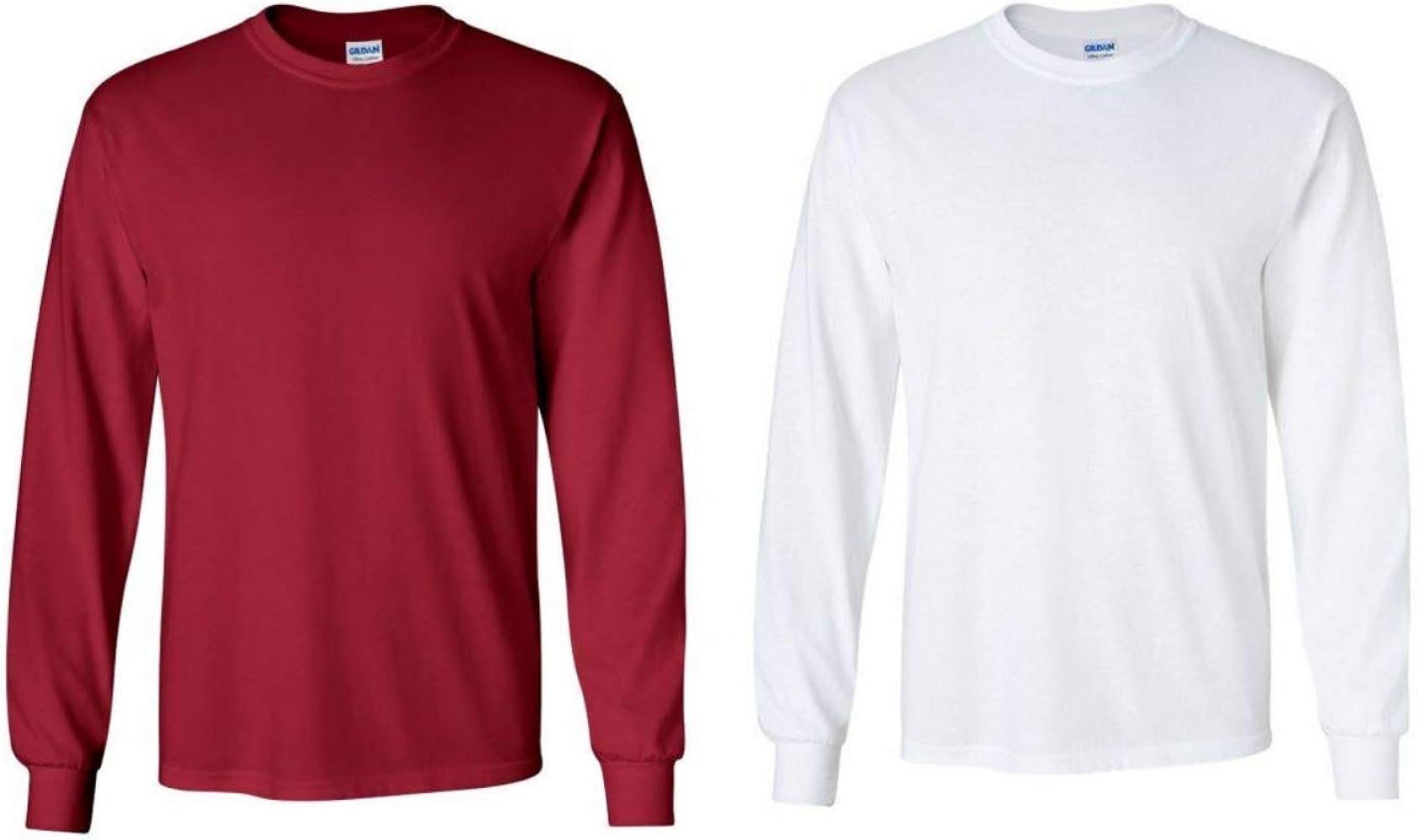 Gildan Ultra Cotton Long Sleeve T-Shirt (2-Pack)