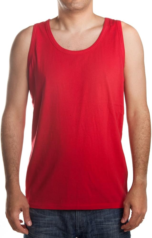 Gildan Ultra Cotton 6 oz. Tank (G220) RED