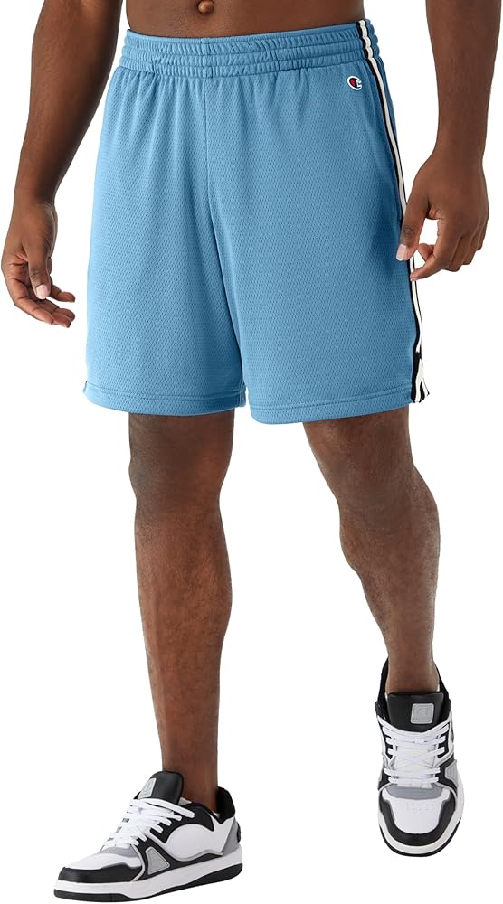 Champion Men'S Shorts, Lightweight Attack Shorts, Men'S Mesh Shorts With Pockets, 7