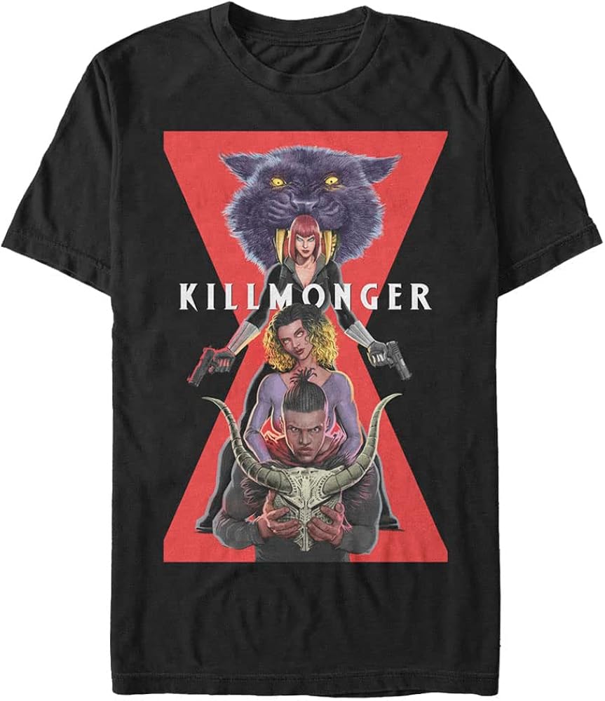 Marvel Men's Big Killmonger Classic, Black, 4X-Large Tall