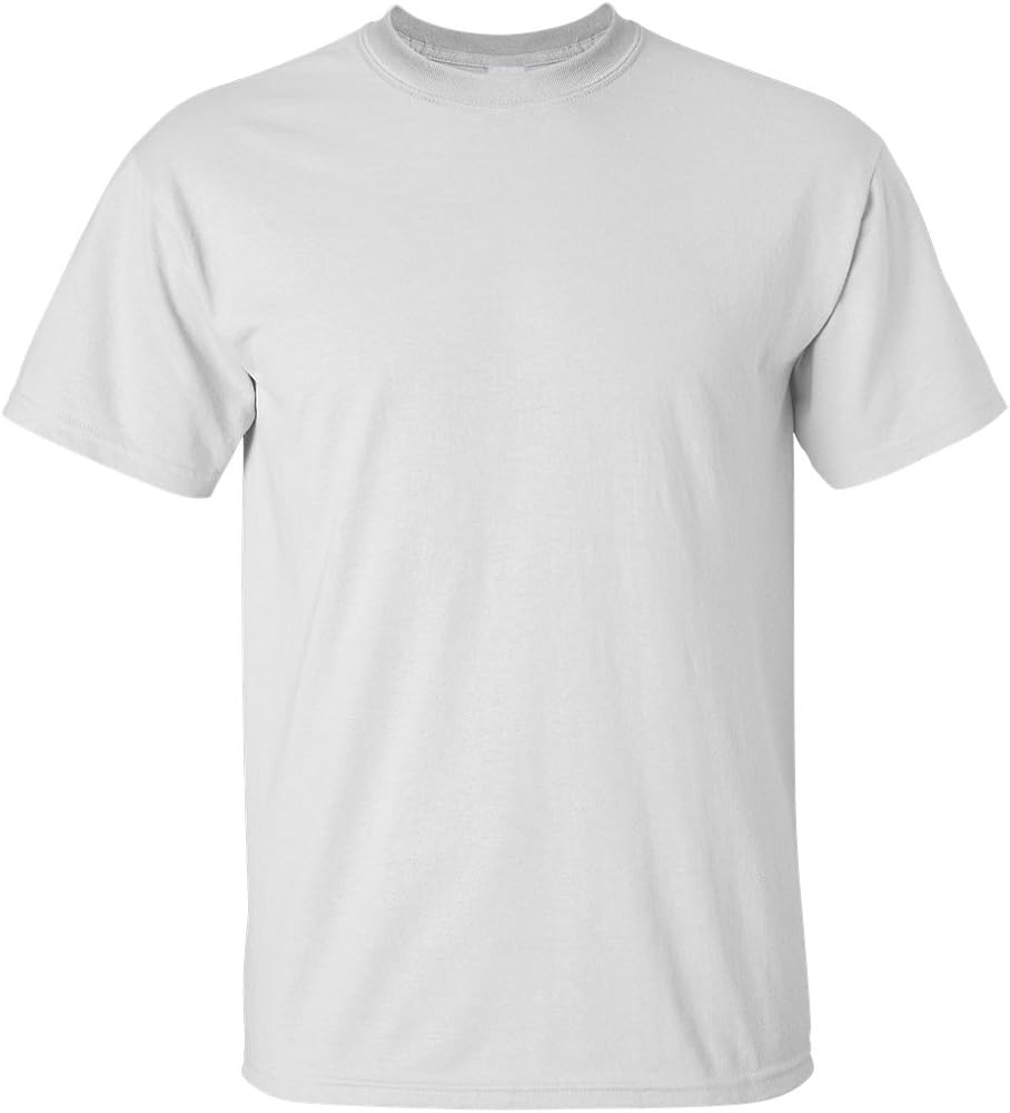 Gildan Ultra Cotton Mens Tall T-Shirt (2000T)-White,2XLT