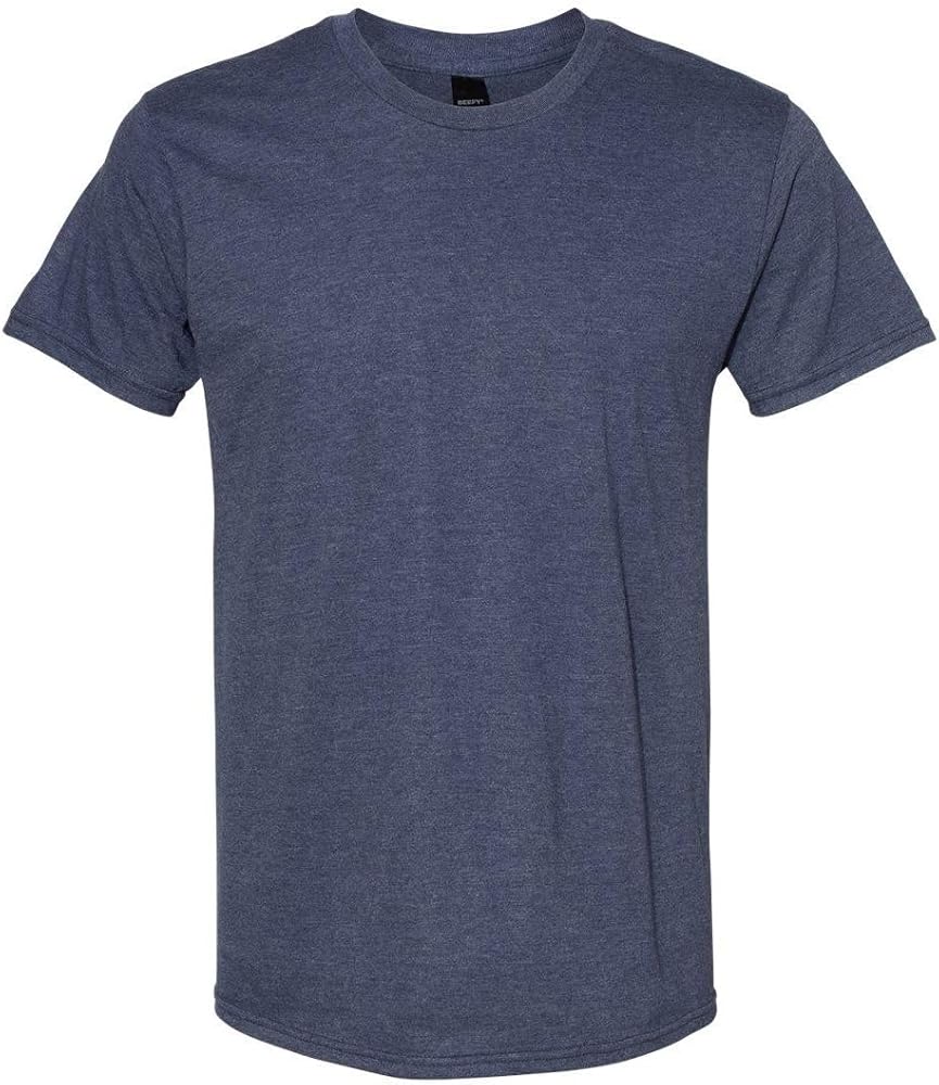 Hanes Nano-T® Short Sleeve T-Shirt 2XL Heather Navy