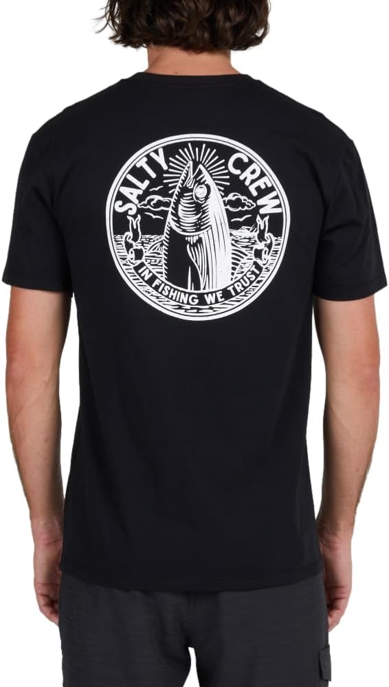 Salty Crew in Fishing We Trust S/S Tee - Men's