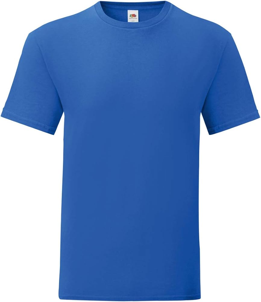 Fruit of the Loom Mens Iconic T-Shirt (XXL) (Royal Blue)