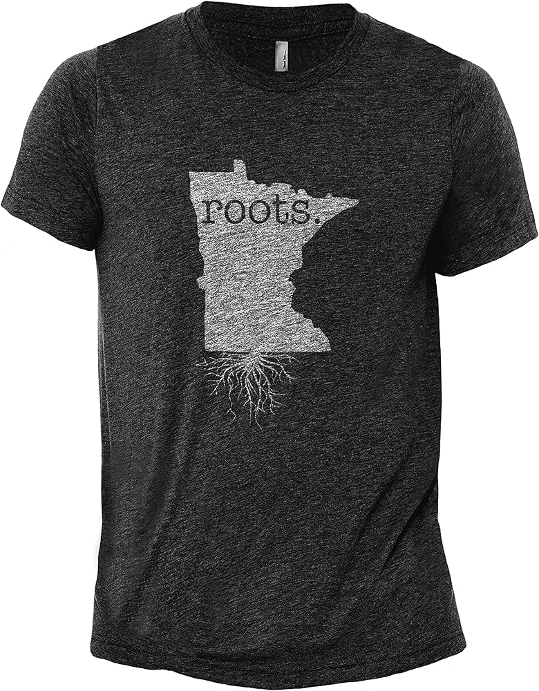 Thread Tank Home Roots State Minnesota MN Men's Modern Fit Fun Humor T-Shirt Printed Graphic Tee