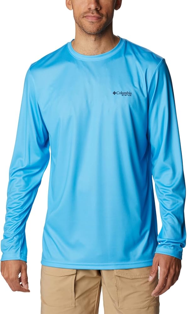 Columbia Men's Terminal Tackle PFG Fish Flag Long Sleeve