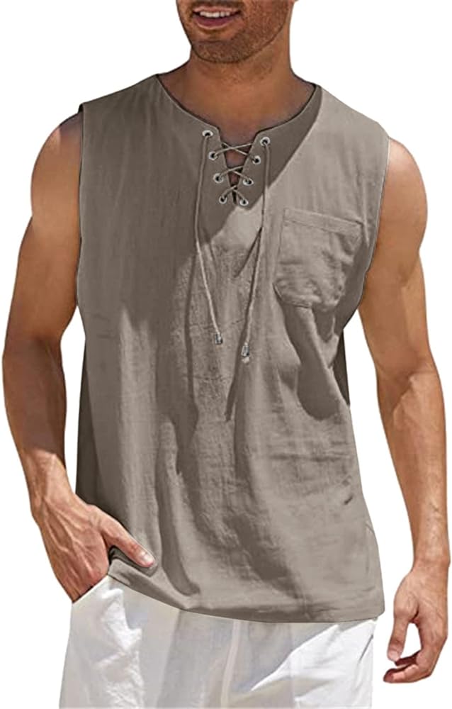 Tank Top Mens 2024 Top Casual T Shirt Solid Color Hooded Hoodie Hipster Tank Top Mens Tank Tops Graphic Tank Top