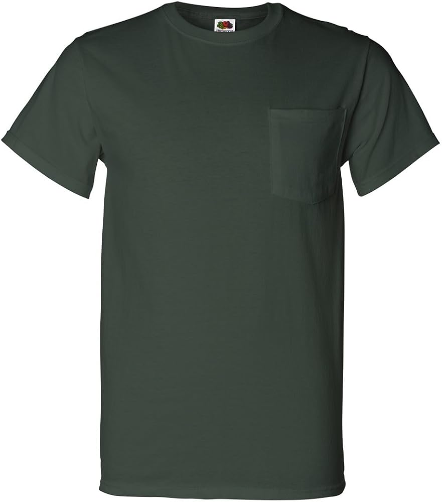 Fruit of the Loom Men's Heavy Cotton HD T-Shirt with Pocket