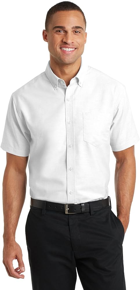 Port Authority Short Sleeve SuperPro Oxford Shirt