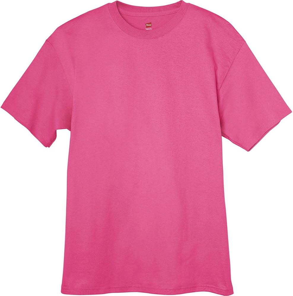 Hanes Men's 6 oz. Authentic-T T-Shirt XL Wow Pink