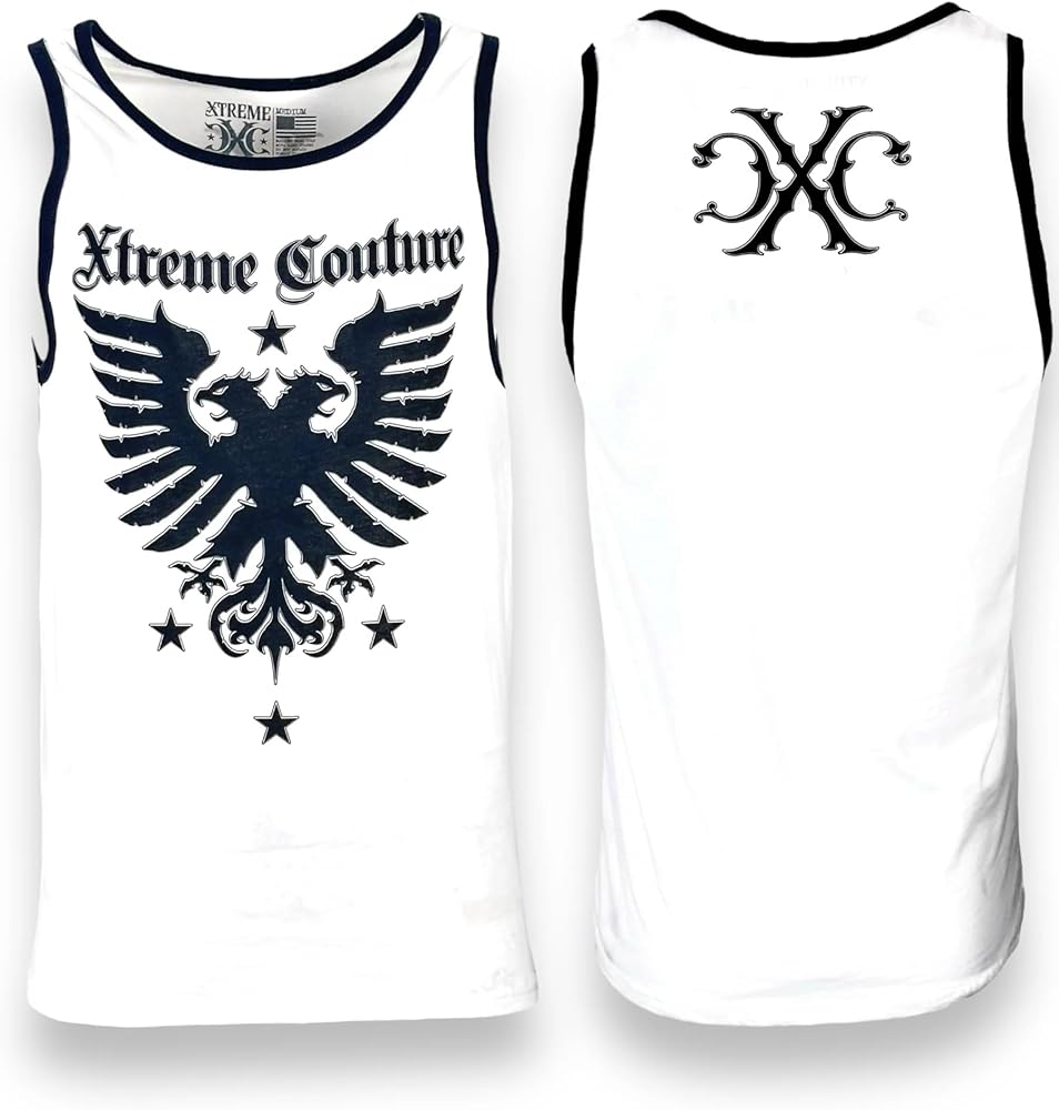 Xtreme Couture by Affliction Men's Tank Top Shirt Warbird Jersey