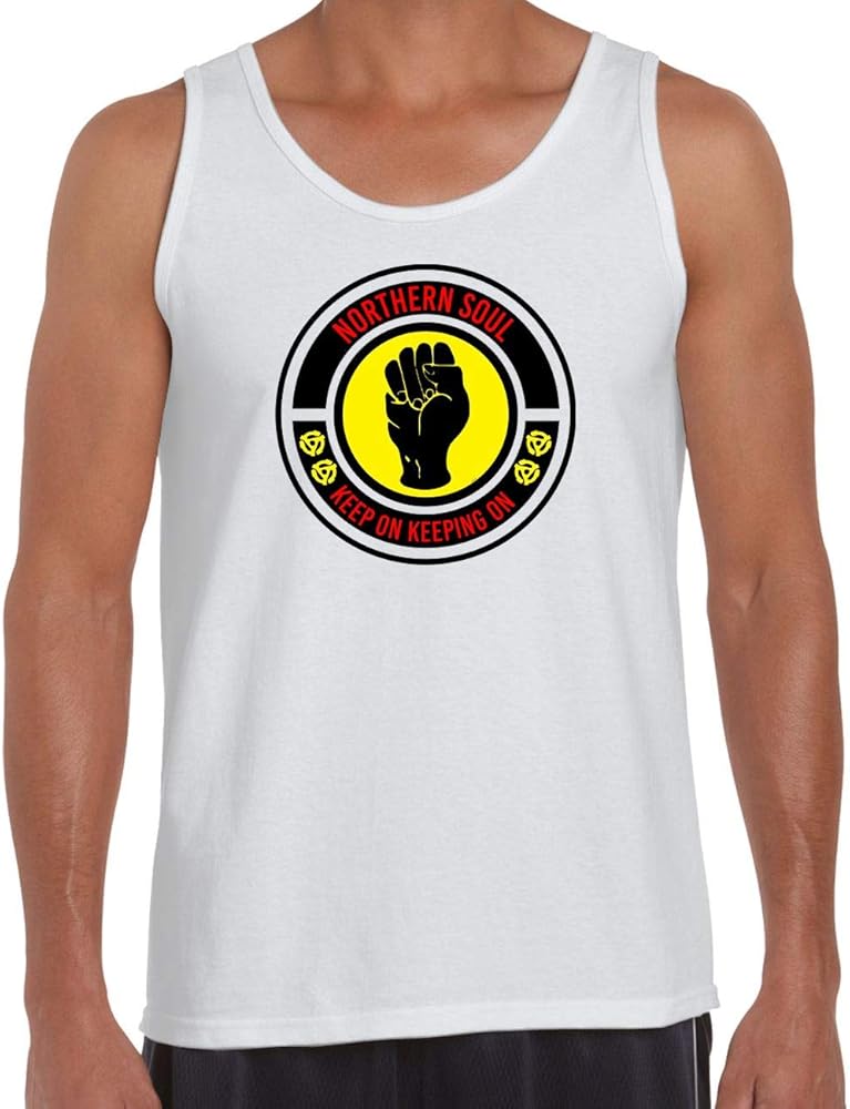 Northern Soul Keep On Keeping On Men's Vest Tank Top