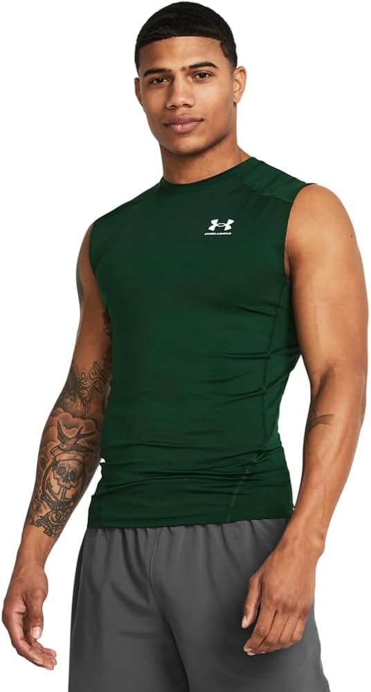 Under Armour Men's HeatGear Compression Sleeveless T-Shirt