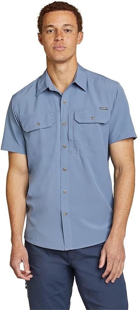 Eddie Bauer Men's Atlas Exploration Flex Short-Sleeve Shirt