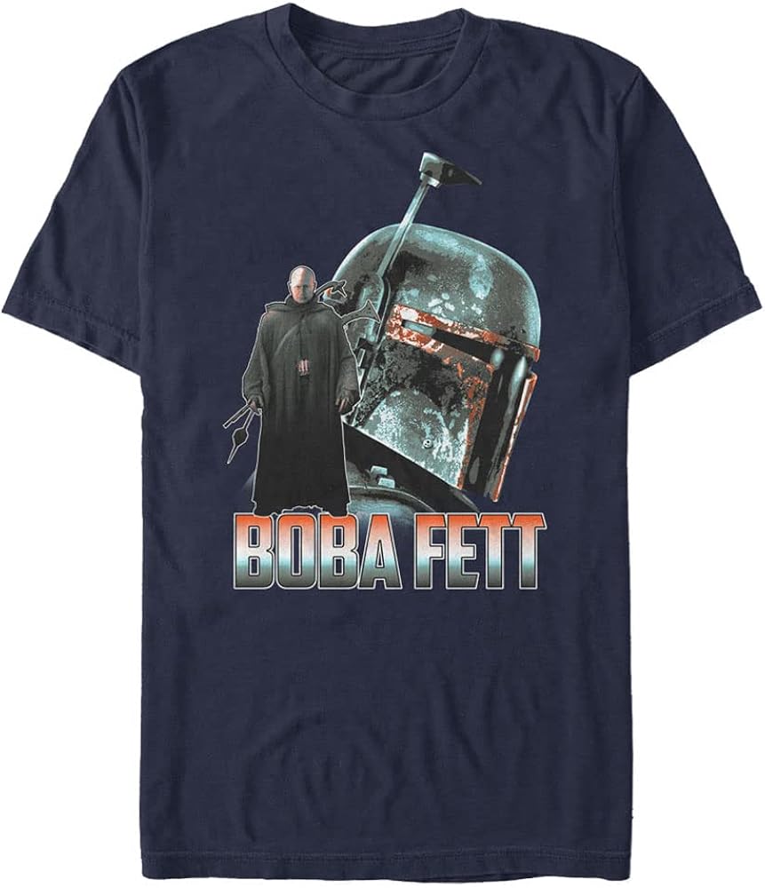 STAR WARS Big & Tall Mandalorian Mandomon Epi6 Tracking Men's Tops Short Sleeve Tee Shirt