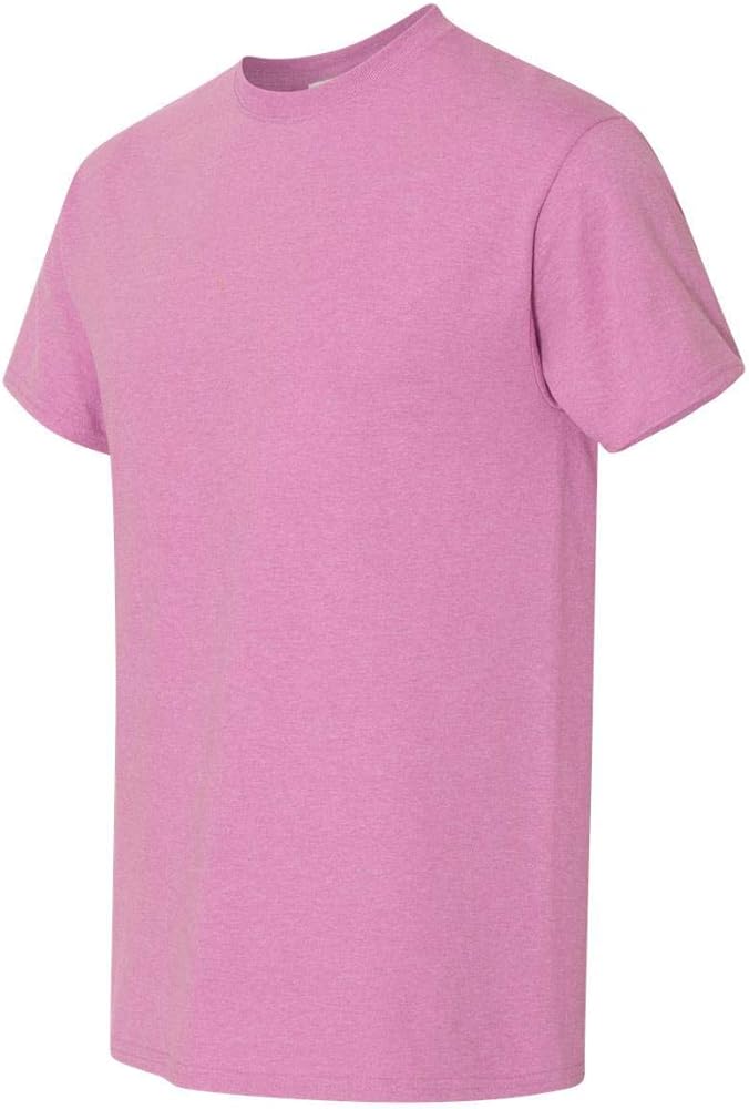 Gildan - Heavy Cotton T-Shirt - 5000 - S - Heather Radiant Orchid