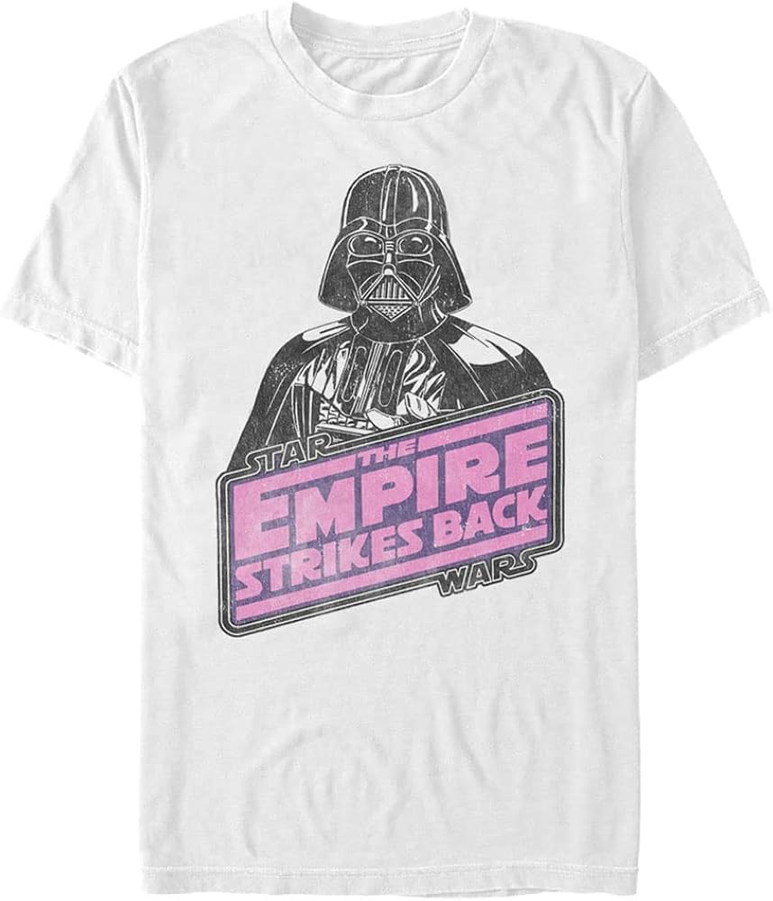 STAR WARS Big & Tall Vintage Vader Men's Tops Short Sleeve Tee Shirt