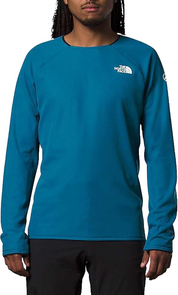 THE NORTH FACE Men’s Summit Series FUTUREFLEECE Crew Top Shirt (US, Alpha, XX-Large, Regular, Regular, Banff Blue)