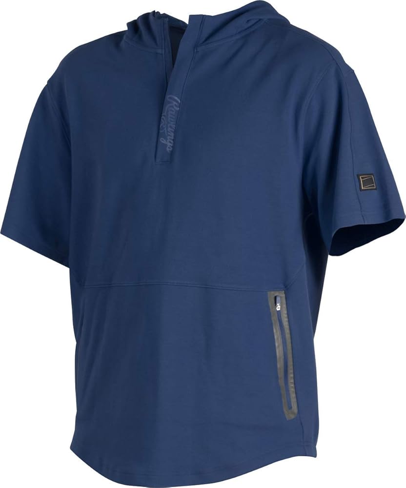 Rawlings | Half-Zip Short Sleeve Hoodie | Gold Collection Series | Adult | Multiple Sizes/Styles