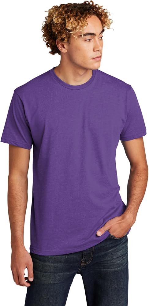 Next Level Apparel Mens Premium Fitted CVC Crew Tee Purple Rush(1pck) Large