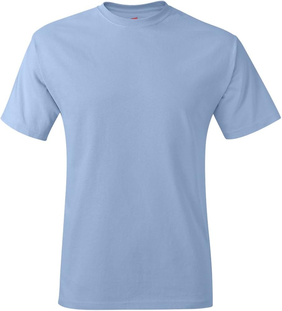 Hanes 6.1 oz. Tagless T-Shirt (5250T) Light Blue, L