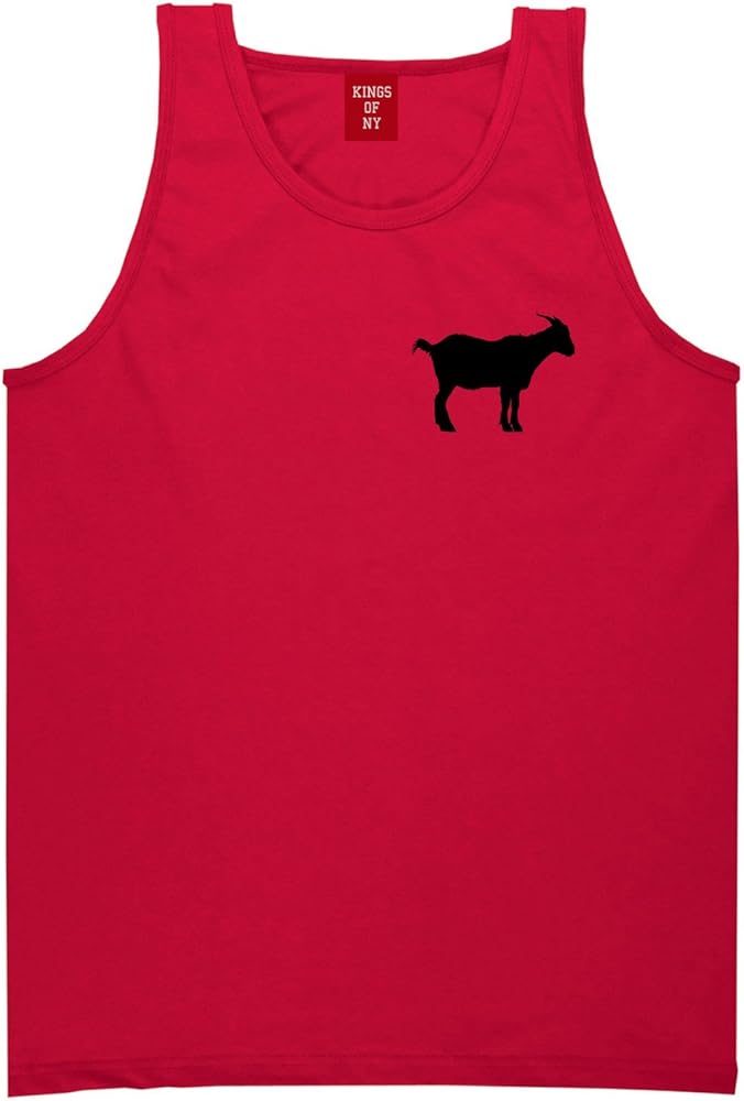 Goat Animal Chest Mens Tank Top Shirt