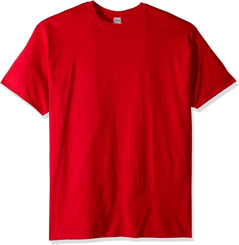 Hanes Men's Beefy-T Tall T-Shirt_Deep Red_Xtra Tall