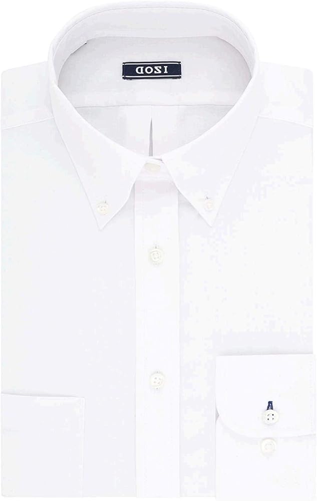 Izod Men's TALL FIT Dress Shirts Stretch Solid (Big and Tall)