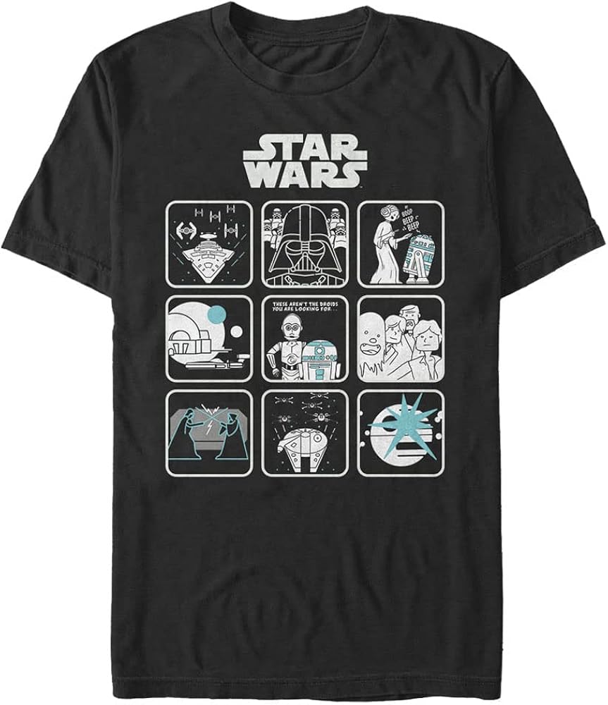 STAR WARS Episode Four Story Men's Tops Short Sleeve Tee Shirt