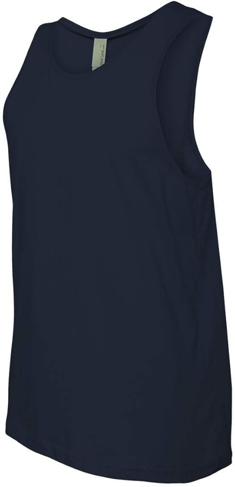 Next Level Apparel mens Next Level Premium Jersey Tank(3633)-MIDNIGHT NAVY-M