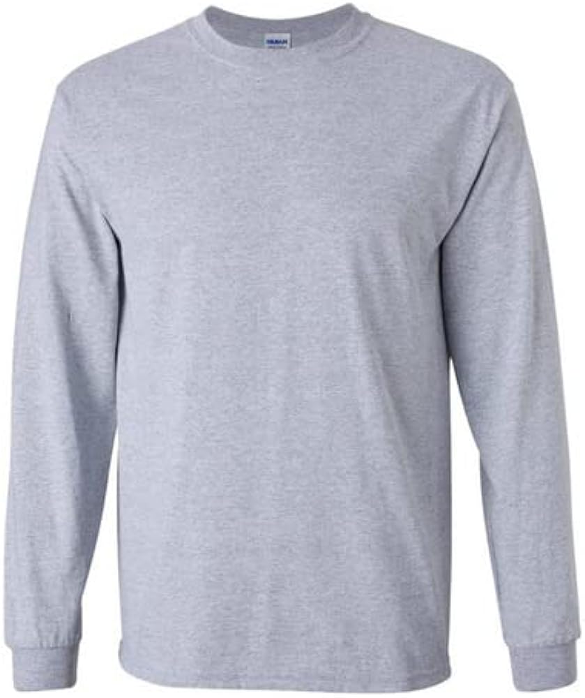 Gildan Long Sleeve, (G540) Tshirt, Sportsgrey, Medium