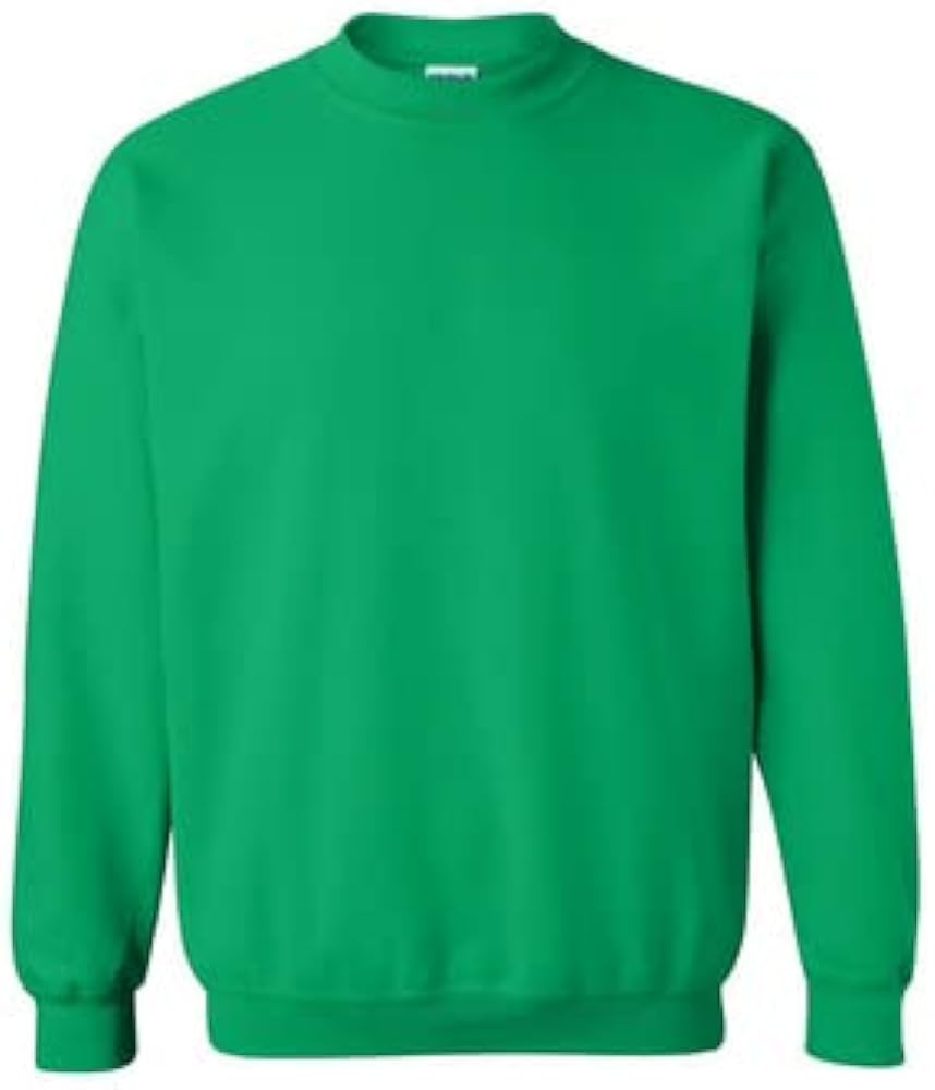 Gildan Crew neck Men's Fleece, Style (G1800), Irish Green, Medium